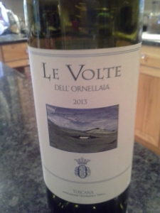 Le Volte dell'Ornellaia 2013 is fresh and flavorful Super Tuscan at an affordable price.