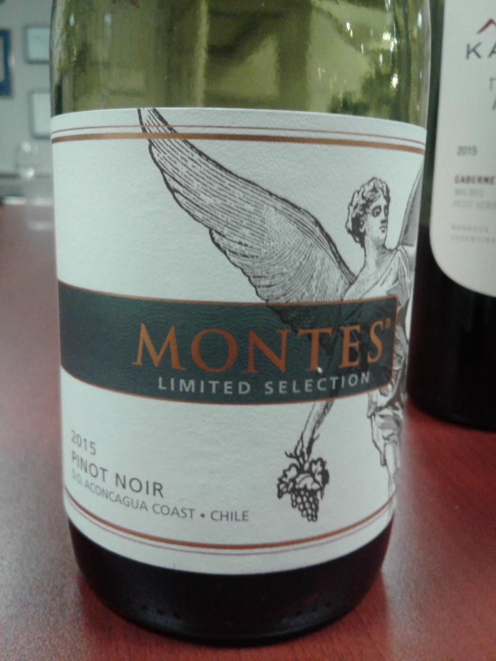 Montes Limited Selection Pinot Noir 2015, Chile